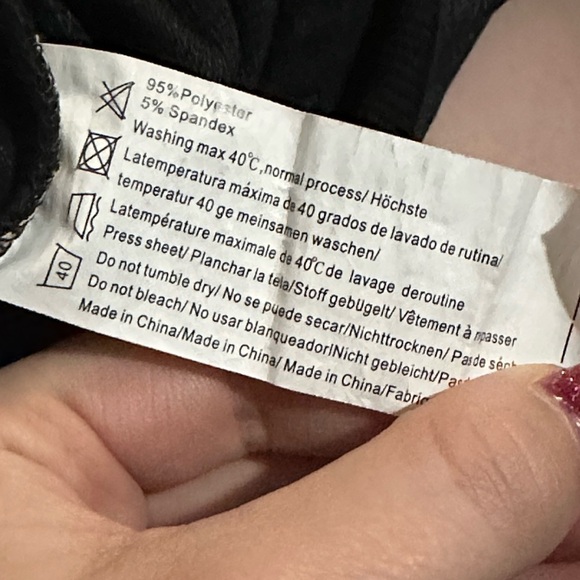 Hot Look Gray Maternity pants skinny size medium - Picture 7 of 8